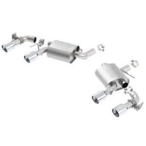 Borla 16 Chevy Camaro SS 6.2L w/ Dual NPP Atak Quad RD RL Tips Dual Exit Rear Section Exhaust 11925